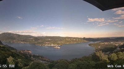 immagine della webcam nei dintorni di Ameno: webcam Madonna del Sasso