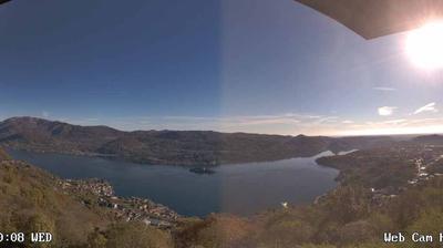 immagine della webcam nei dintorni di Vaprio d'Agogna: webcam Madonna del Sasso