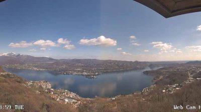 immagine della webcam nei dintorni di Borgomanero: webcam Madonna del Sasso