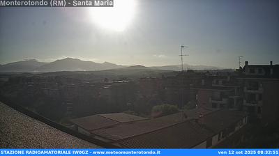 immagine della webcam nei dintorni di Colle di Tora: webcam Monterotondo