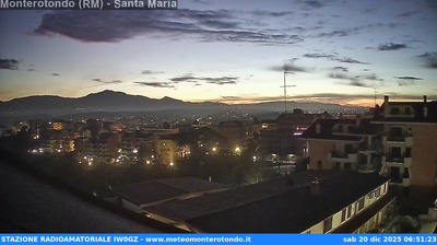 immagine della webcam nei dintorni di Roma Regola: webcam Monterotondo