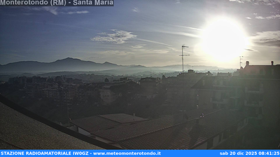 immagine della webcam nei dintorni di Roma Cinecitta': webcam Monterotondo