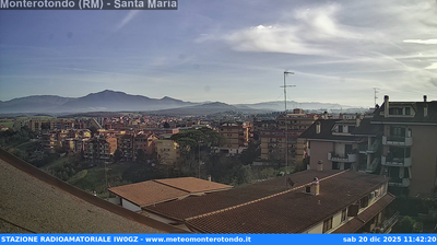 immagine della webcam nei dintorni di Colle di Tora: webcam Monterotondo
