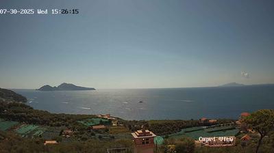 immagine della webcam nei dintorni di Anacapri: webcam Sant'Agata sui Due Golfi