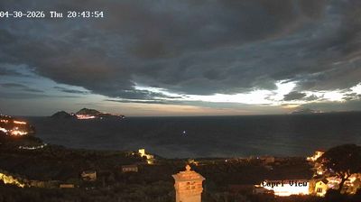 immagine della webcam nei dintorni di Sorrento: webcam Sant'Agata sui Due Golfi