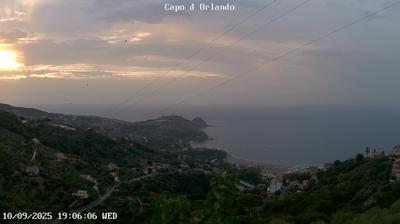 immagine della webcam nei dintorni di San Piero Patti: webcam Naso