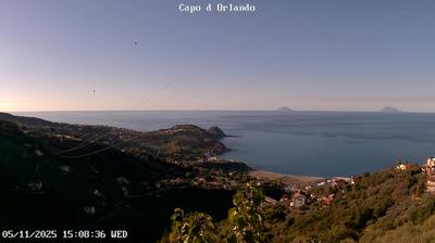 immagine della webcam nei dintorni di Patti: webcam Naso