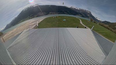 immagine della webcam nei dintorni di Senales Ski: webcam Curon Venosta
