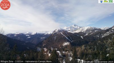 immagine della webcam nei dintorni di Val di Mello: webcam Lanzada