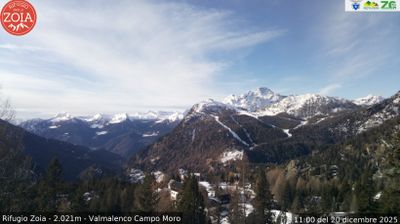 immagine della webcam nei dintorni di Carosello 3000: webcam Lanzada