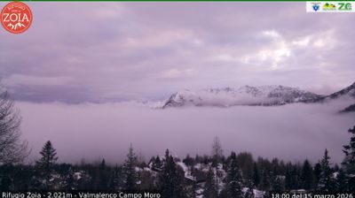 immagine della webcam nei dintorni di Chiesa in Valmalenco: webcam Lanzada