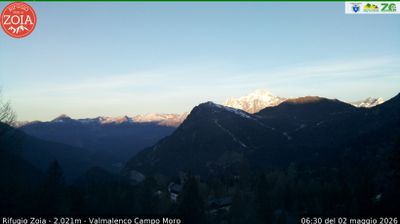 immagine della webcam nei dintorni di Val Masino: webcam Lanzada