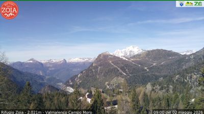immagine della webcam nei dintorni di Pizzo Bernina: webcam Lanzada