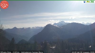immagine della webcam nei dintorni di Val di Mello: webcam Lanzada