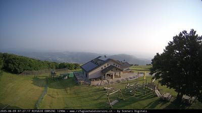 immagine della webcam nei dintorni di Frontino: webcam Monte Nerone