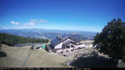 immagine della webcam nei dintorni di Gubbio: webcam Monte Nerone