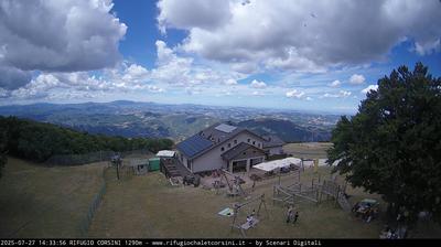 immagine della webcam nei dintorni di Città di Castello: webcam Monte Nerone