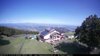 immagine della webcam nei dintorni di Monte Santa Maria Tiberina: webcam Monte Nerone