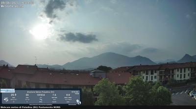 immagine della webcam nei dintorni di Albino: webcam Valbrembo