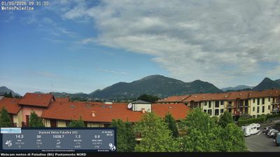 immagine della webcam nei dintorni di Ponte San Pietro: webcam Valbrembo