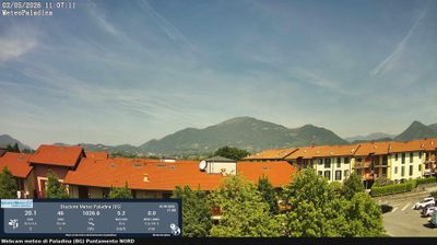 immagine della webcam nei dintorni di Cornate d'Adda: webcam Valbrembo