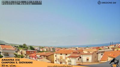 immagine della webcam nei dintorni di Spezzano della Sila: webcam Amantea