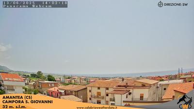 immagine della webcam nei dintorni di Zumpano: webcam Amantea