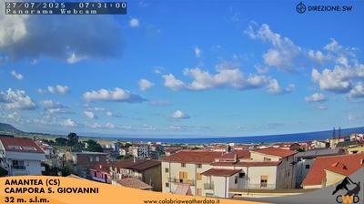 immagine della webcam nei dintorni di Sant'Eufemia Lamezia: webcam Campora San Giovanni