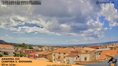 immagine della webcam nei dintorni di Amantea: webcam Campora San Giovanni