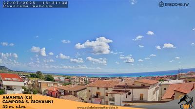 immagine della webcam nei dintorni di Monte Curcio: webcam Campora San Giovanni