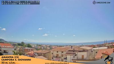 immagine della webcam nei dintorni di Sant'Eufemia Lamezia: webcam Campora San Giovanni