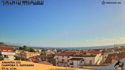 immagine della webcam nei dintorni di Zumpano: webcam Amantea