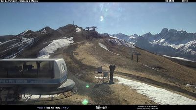immagine della webcam nei dintorni di Alba di Canazei: webcam Pozza di Fassa