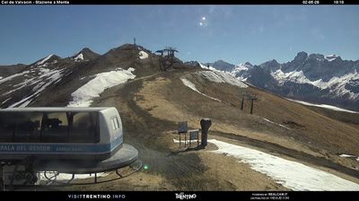 immagine della webcam nei dintorni di Siusi allo Sciliar: webcam Pozza di Fassa
