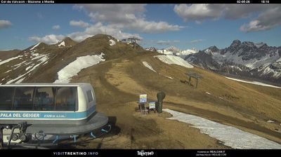 immagine della webcam nei dintorni di Alba di Canazei: webcam Pozza di Fassa