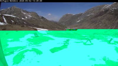 immagine della webcam nei dintorni di Monesi di Triora: webcam Cima Durand