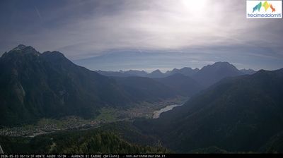 immagine della webcam nei dintorni di Comelico Superiore: webcam Auronzo di Cadore