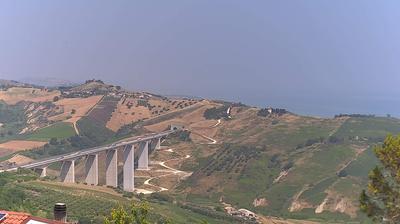 immagine della webcam nei dintorni di Castiglione Messer Raimondo: webcam Foggetta