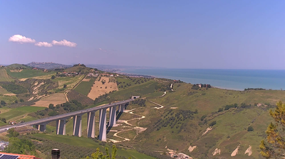 immagine della webcam nei dintorni di Penne: webcam Foggetta