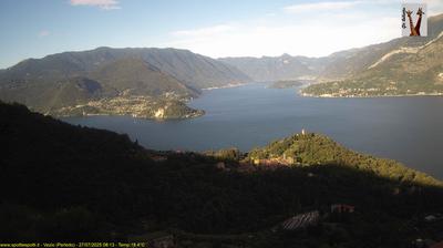 immagine della webcam nei dintorni di Monte Legnone: webcam Perledo