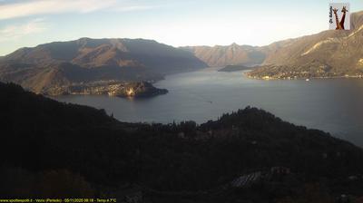 immagine della webcam nei dintorni di Vercana: webcam Perledo