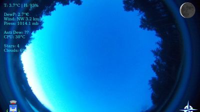 immagine della webcam nei dintorni di Passo del Penice: webcam Brallo di Pregola