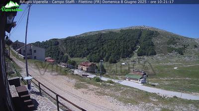 Preview delle webcam di Filettino: Rifugio Viperella ASD (per soci) - Campo Staffi
