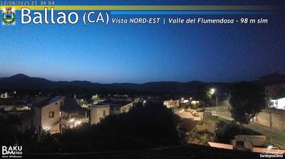 immagine della webcam nei dintorni di Villanova Tulo: webcam Ballao