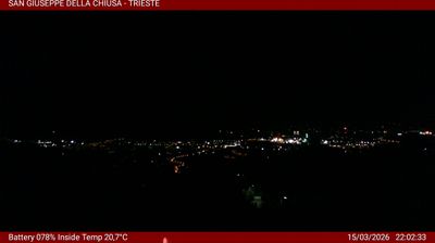 immagine della webcam nei dintorni di Barcola: webcam Basovizza