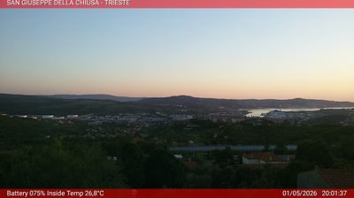 immagine della webcam nei dintorni di Sistiana: webcam Basovizza
