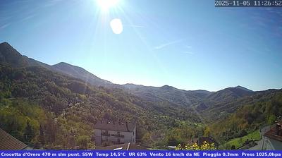 immagine della webcam nei dintorni di Menconico: webcam Casella