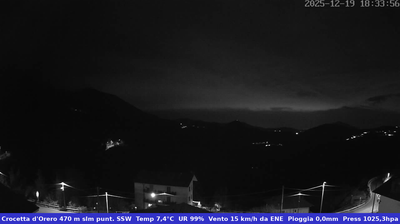 immagine della webcam nei dintorni di Brallo di Pregola: webcam Casella