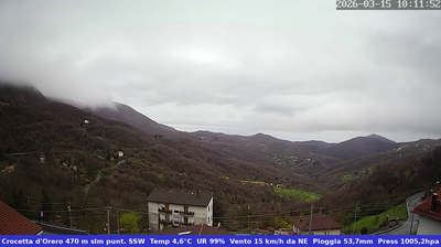 immagine della webcam nei dintorni di Brallo di Pregola: webcam Casella