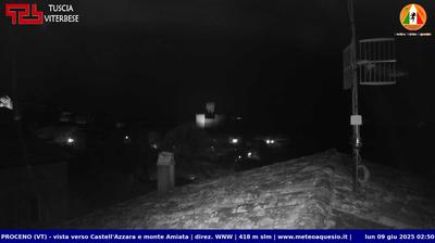 immagine della webcam nei dintorni di Abbadia San Salvatore: webcam Proceno